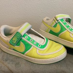 Vintage Nike Vandal Low in Radiant Green/Sonic Yellow